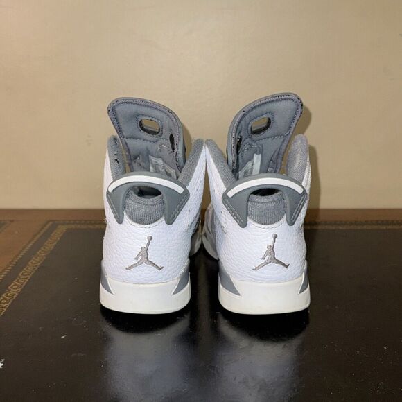 Nike Air Jordan 6 Retro Cool Grey DV3605-100 Ps Preschool Boys Kids Size 12C - Picture 4 of 5
